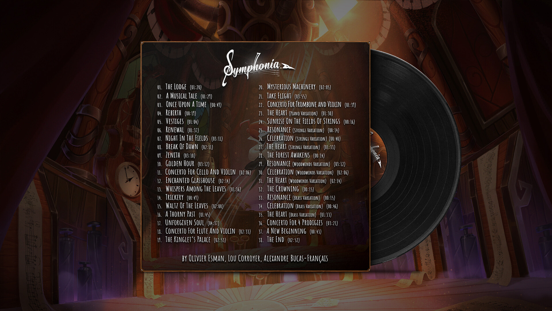 Symphonia Soundtrack screenshot 2