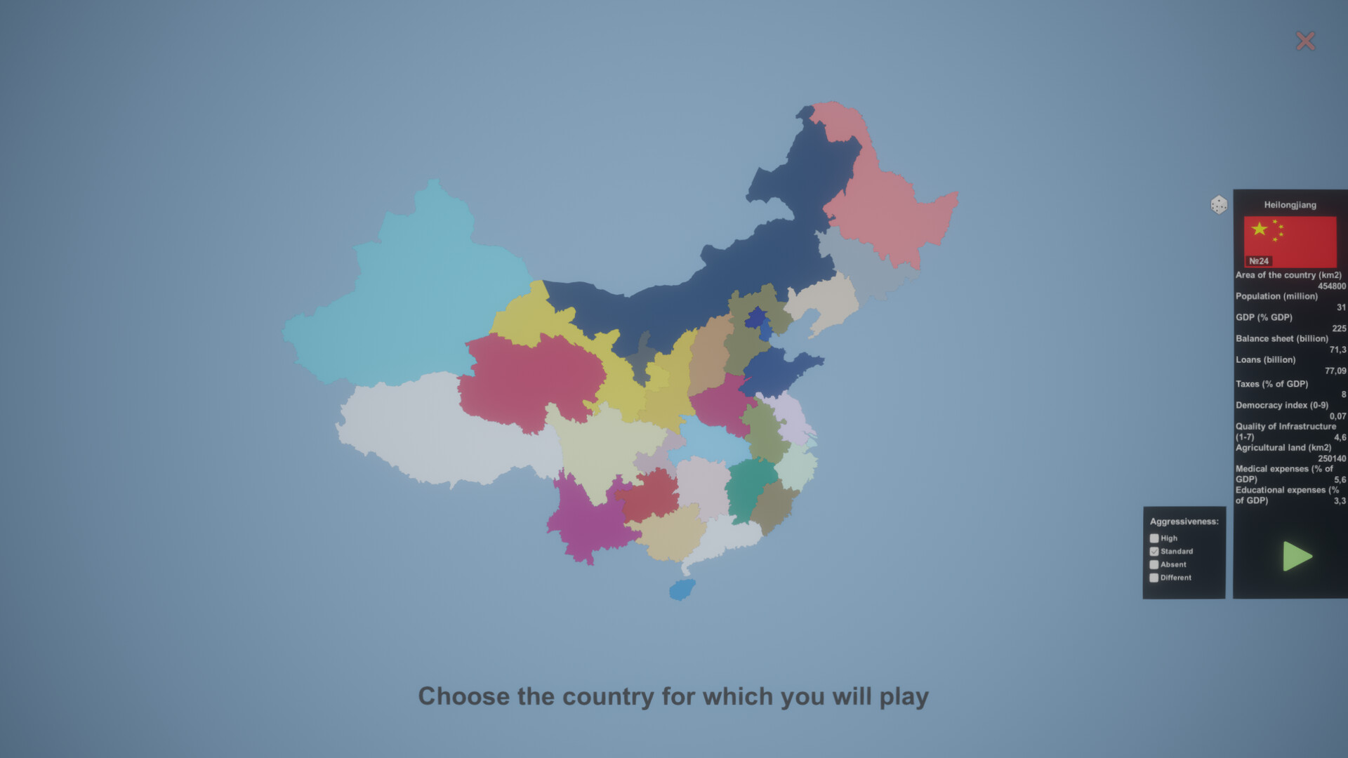 Simulator Countries - regions of China bei Steam