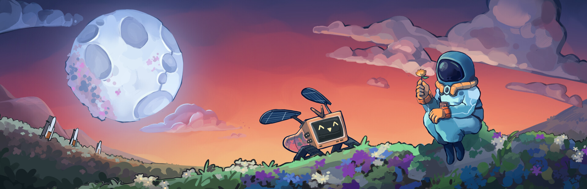 Flowers to the Moon