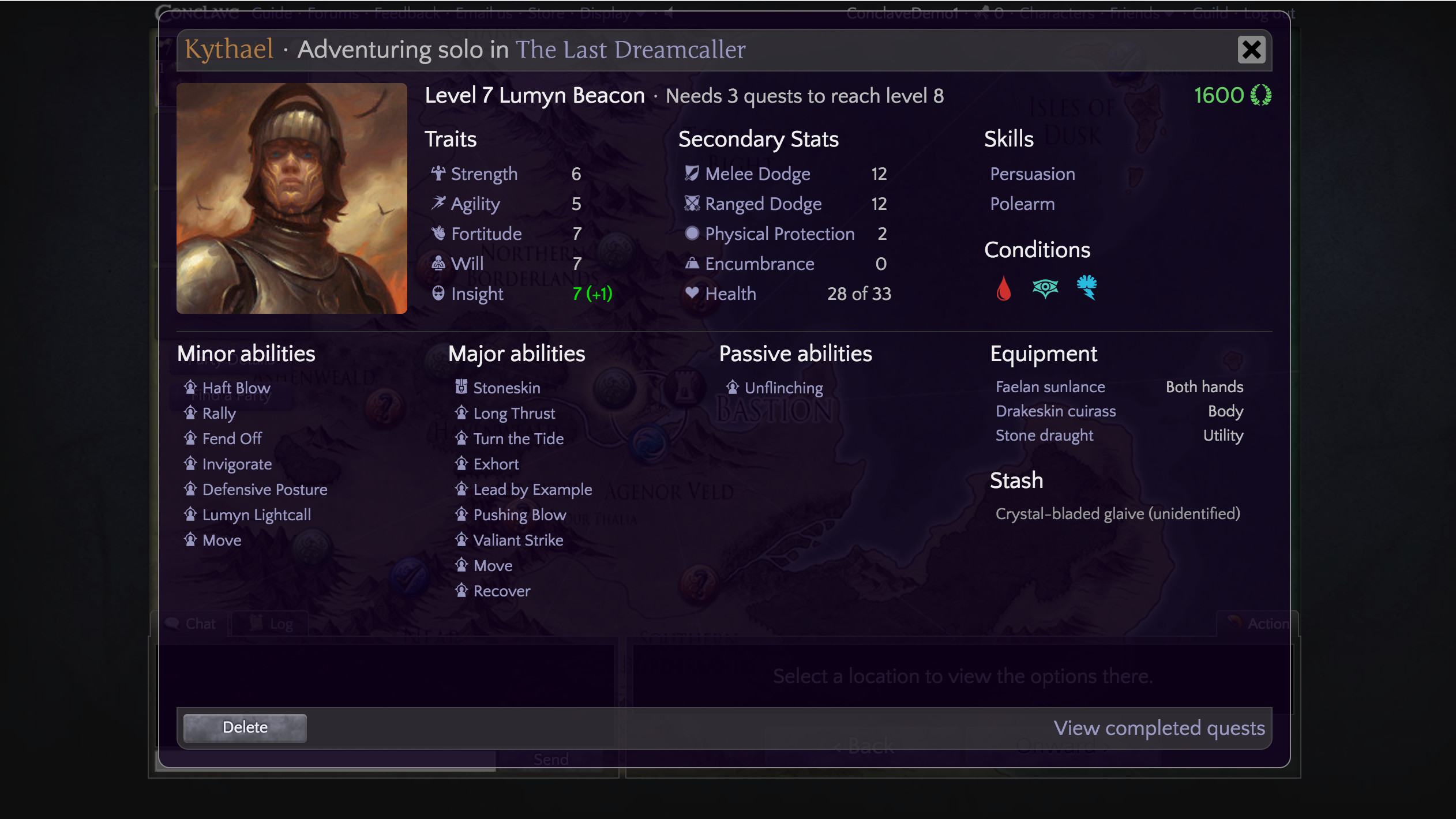 Conclave screenshot 5