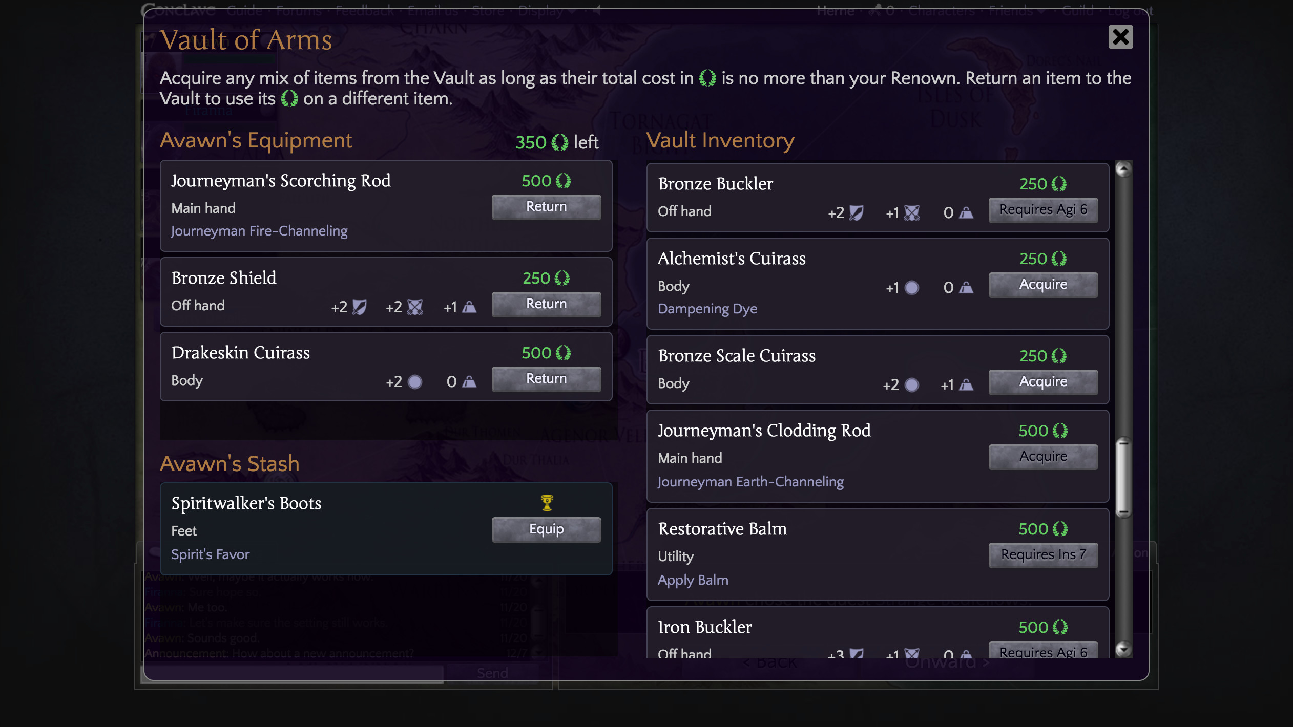 Conclave screenshot 8