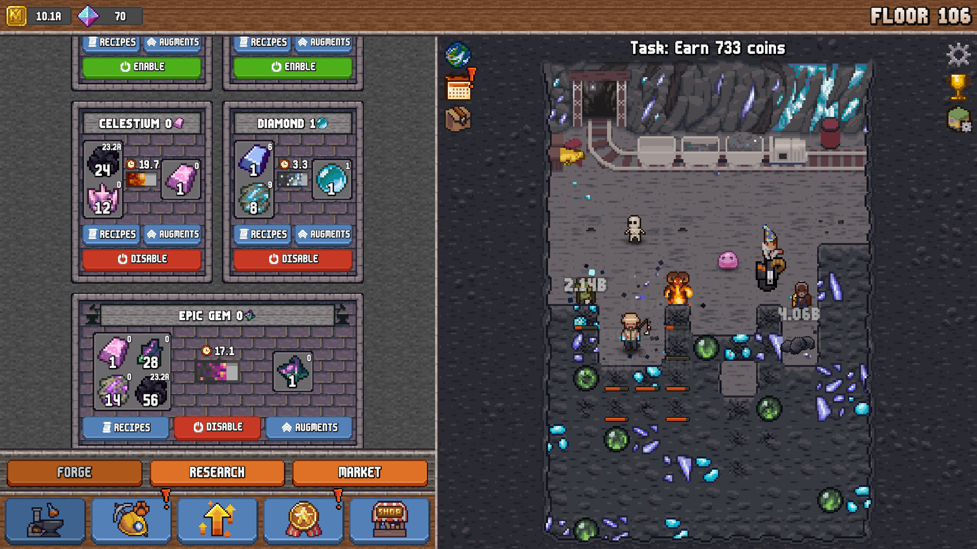 Idle Cave Miner 2 screenshot 2