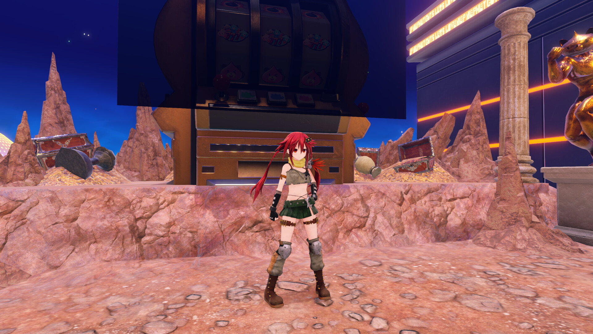 Neptunia Riders VS Dogoos Costume Set screenshot 14