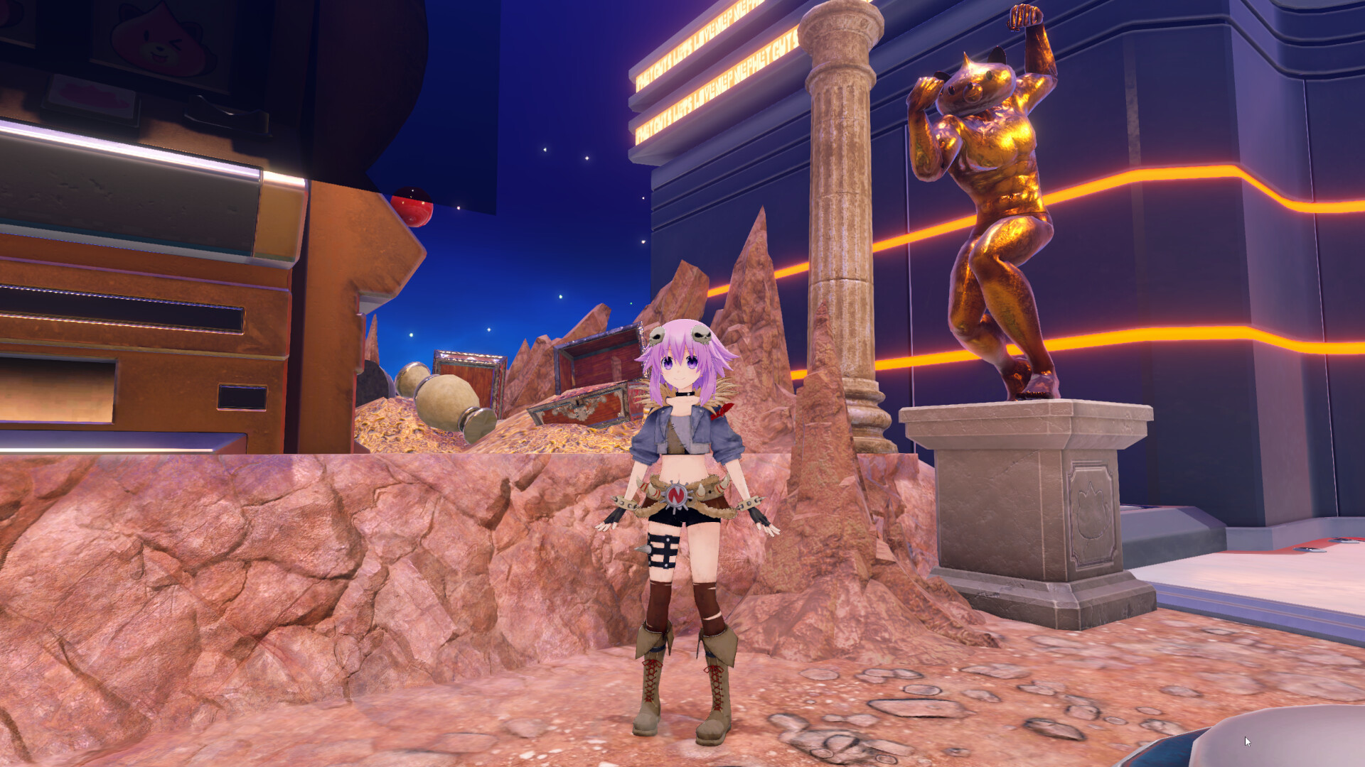 Neptunia Riders VS Dogoos Costume Set screenshot 12