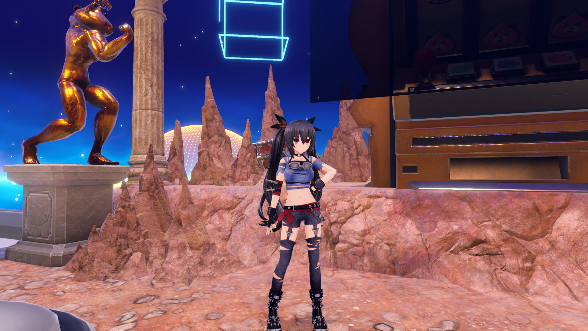 Neptunia Riders VS Dogoos Costume Set screenshot 13