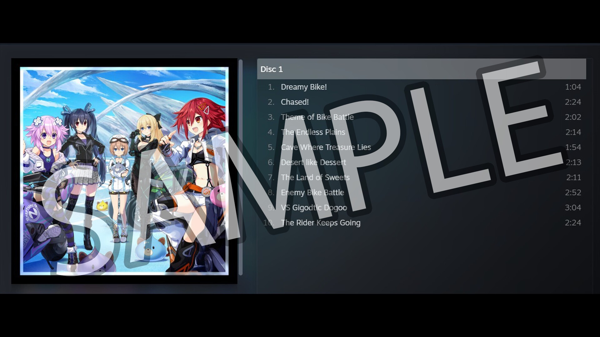 Neptunia Riders VS Dogoos Soundtrack screenshot 1