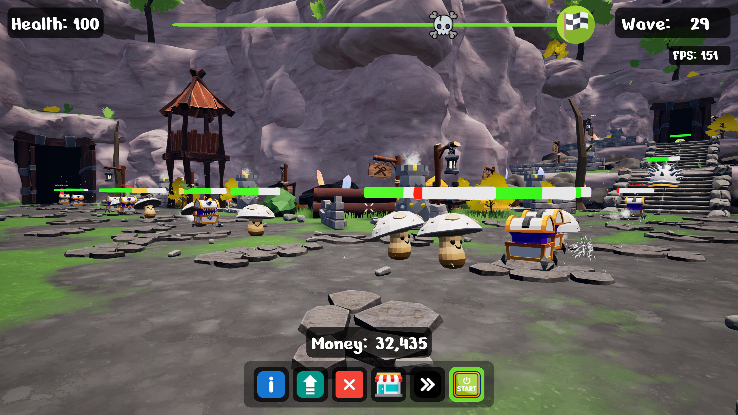 Elemental Rush screenshot 1