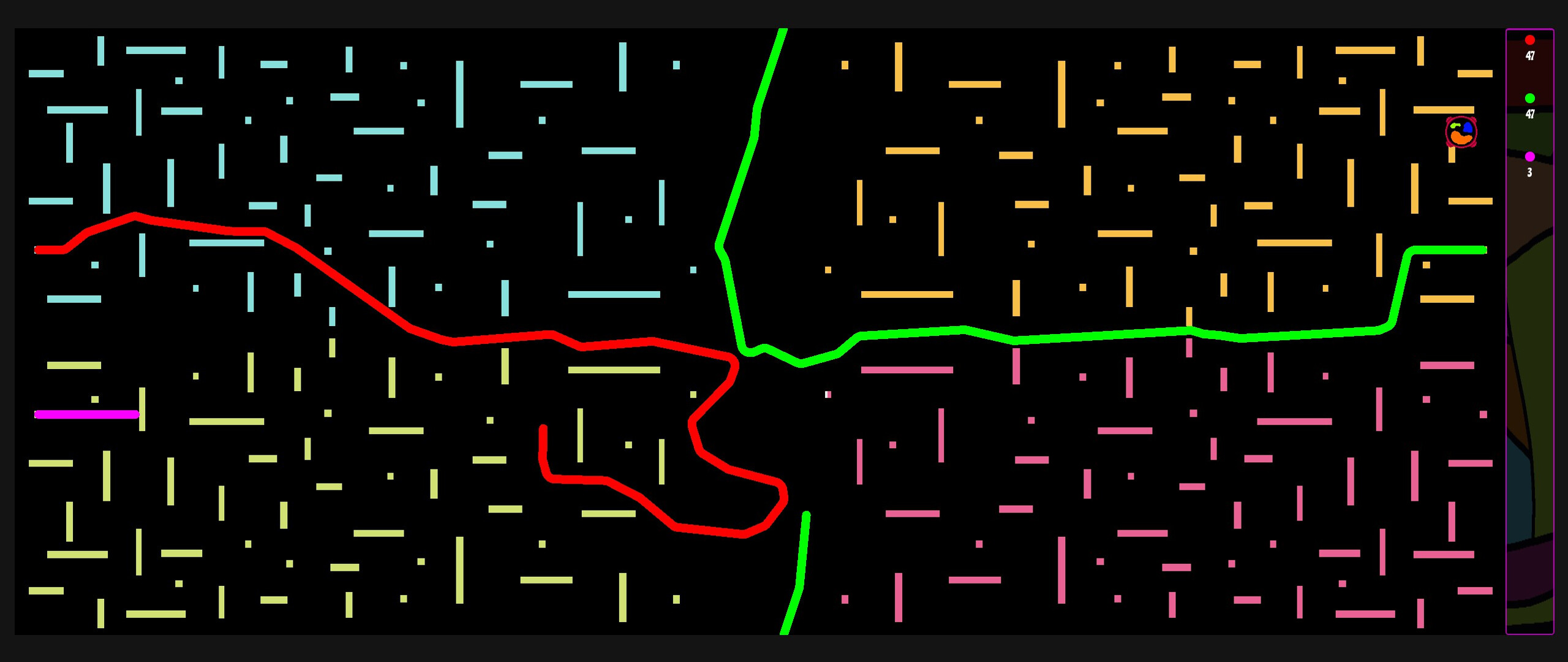 Lines screenshot 3