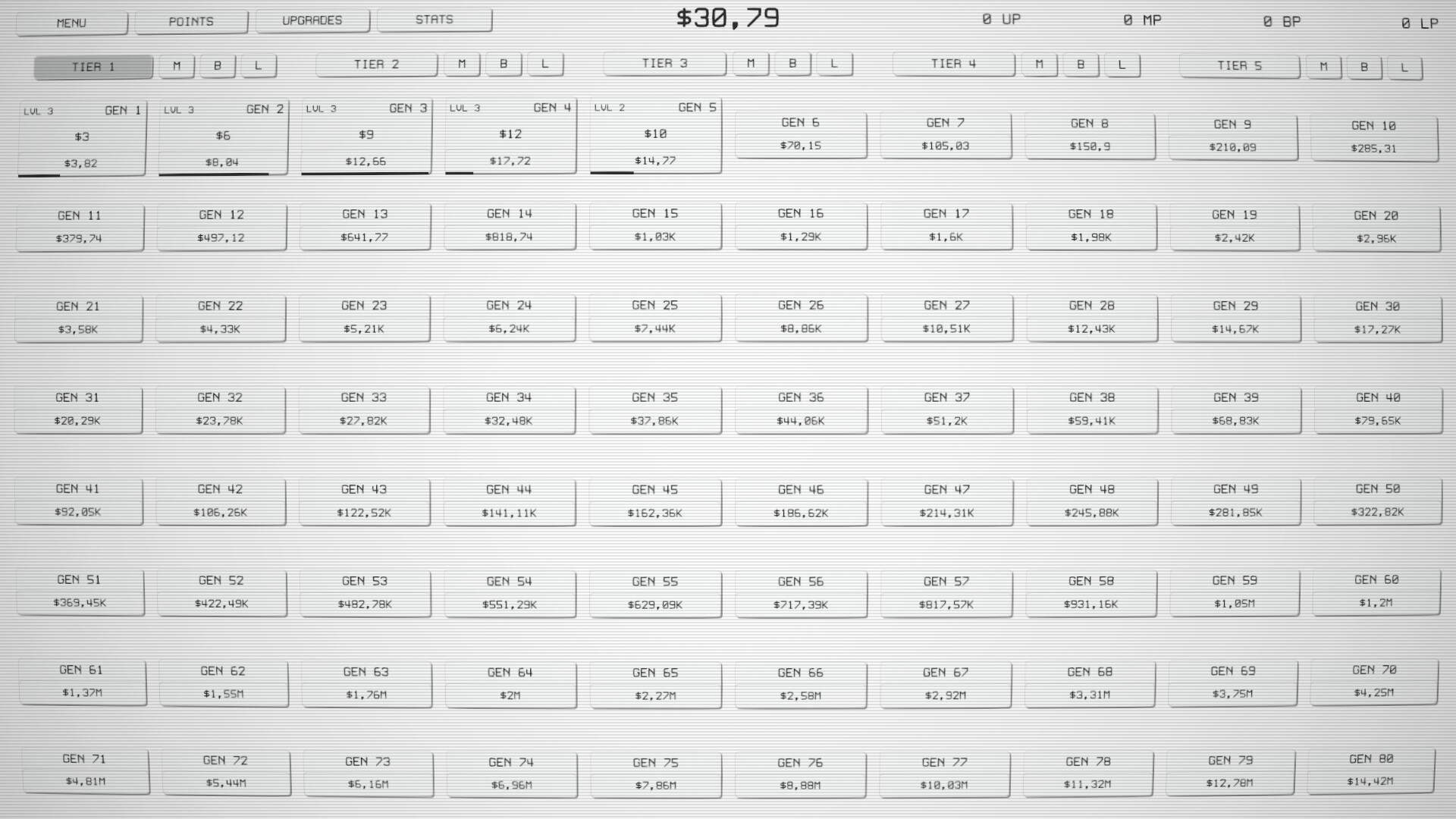 Idle Tiers screenshot 1