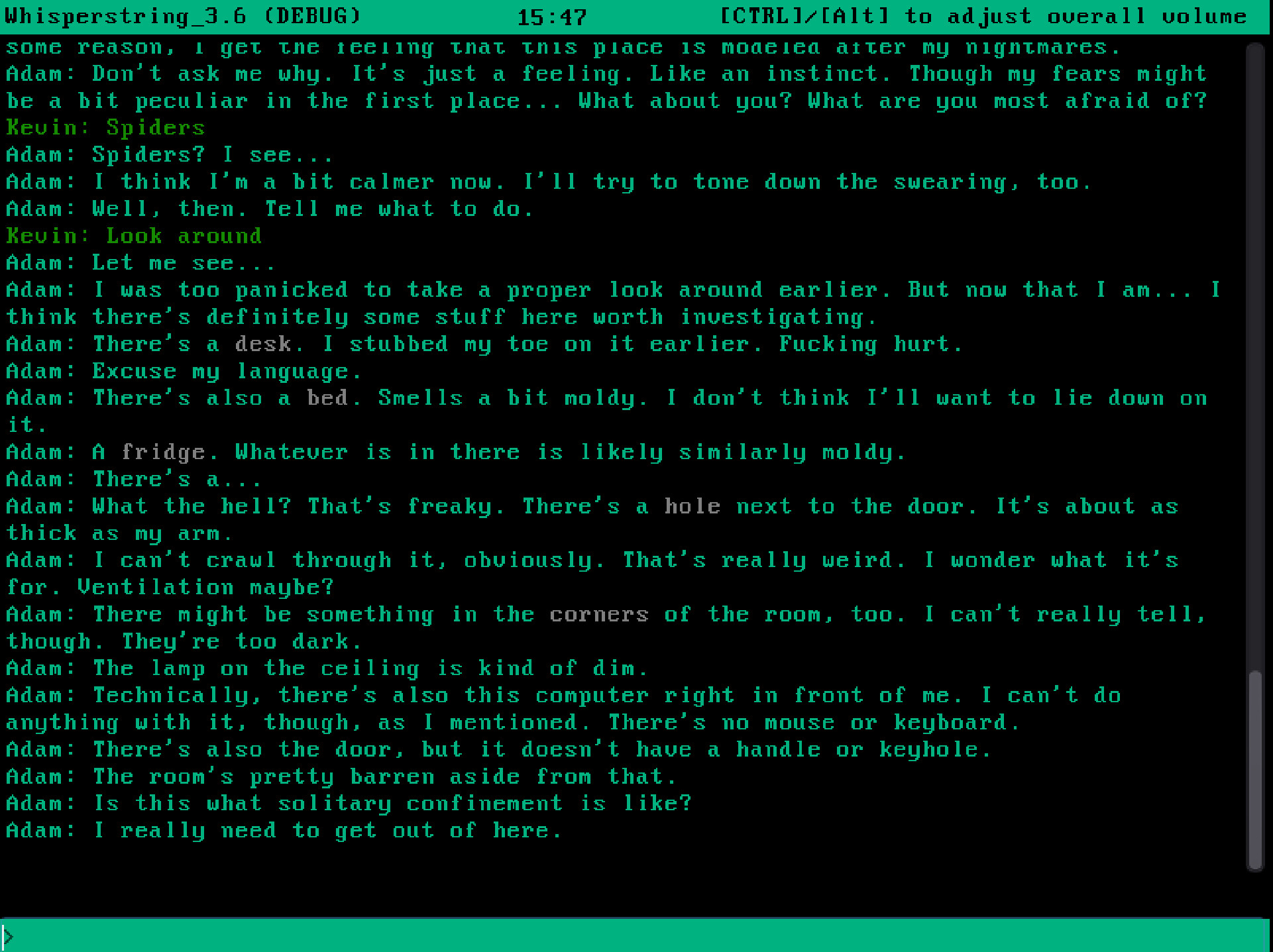 Whisperstring screenshot 2