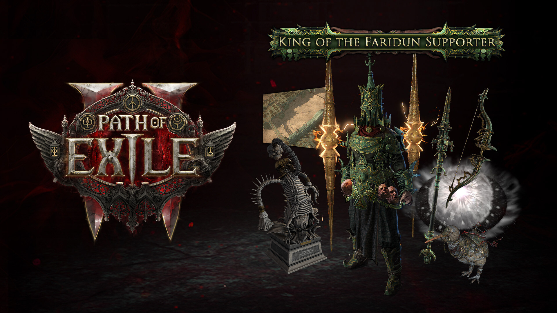 Steam：Path of Exile 2 - ファリドゥンの王サポーターパック