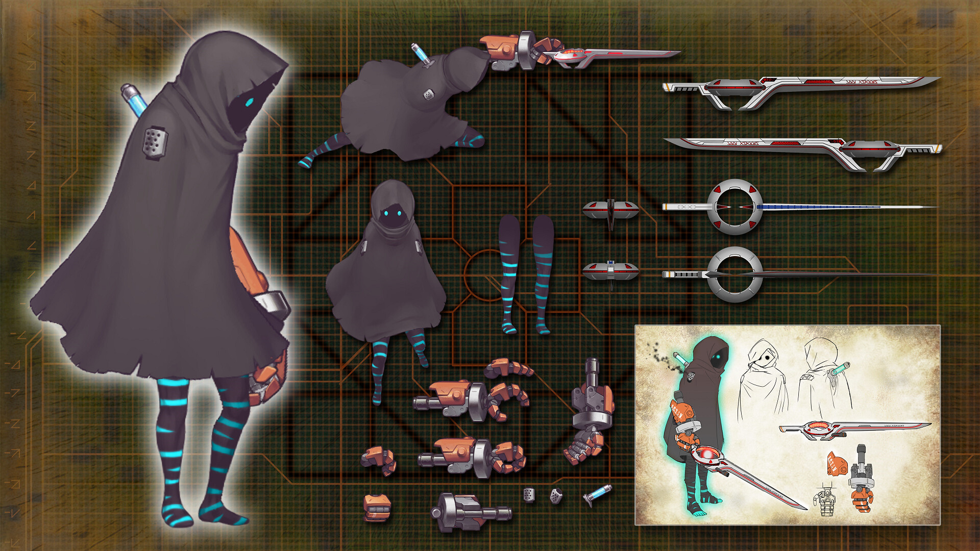Shadow Labyrinth - Digital Artbook & Soundtrack  screenshot 1