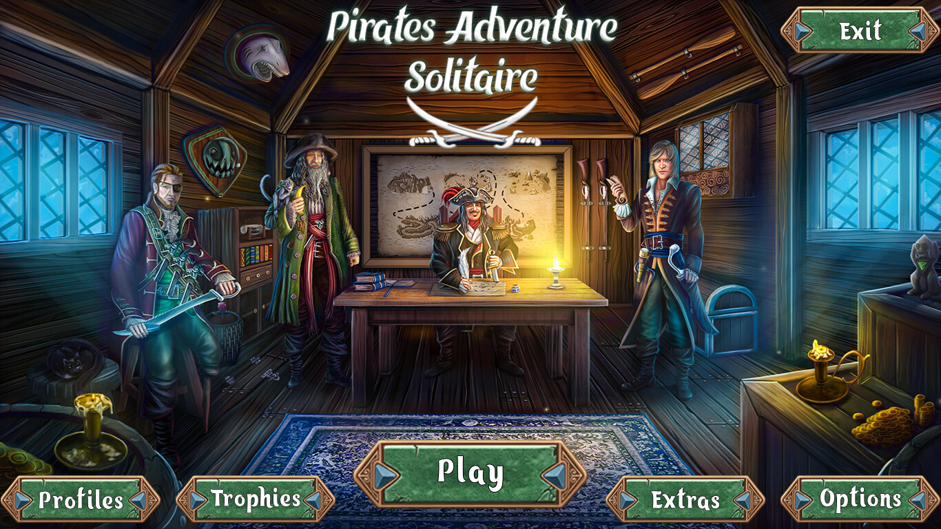 Pirates Adventure Solitaire screenshot 1