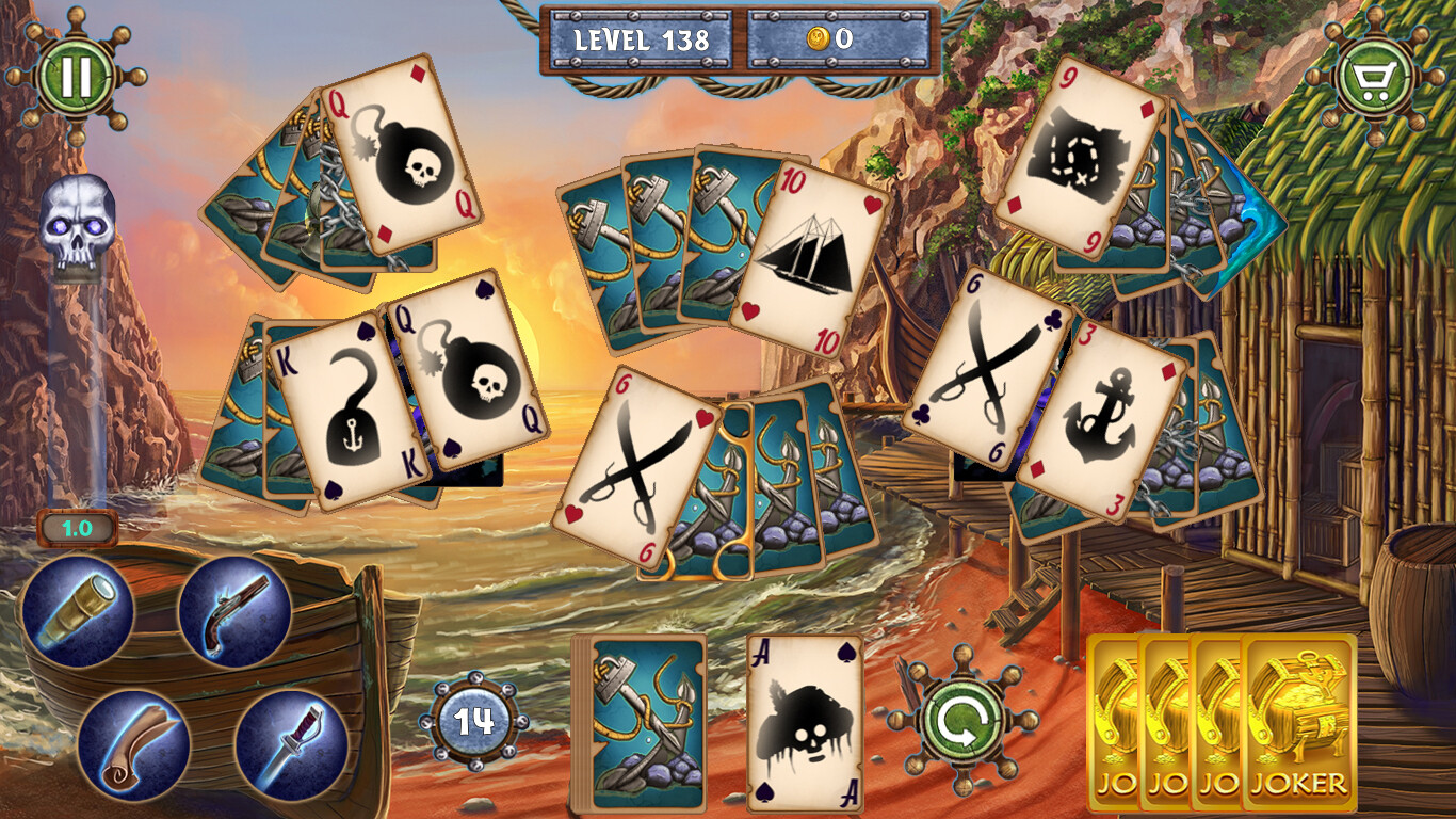 Pirates Adventure Solitaire | indienova GameDB 游戏库