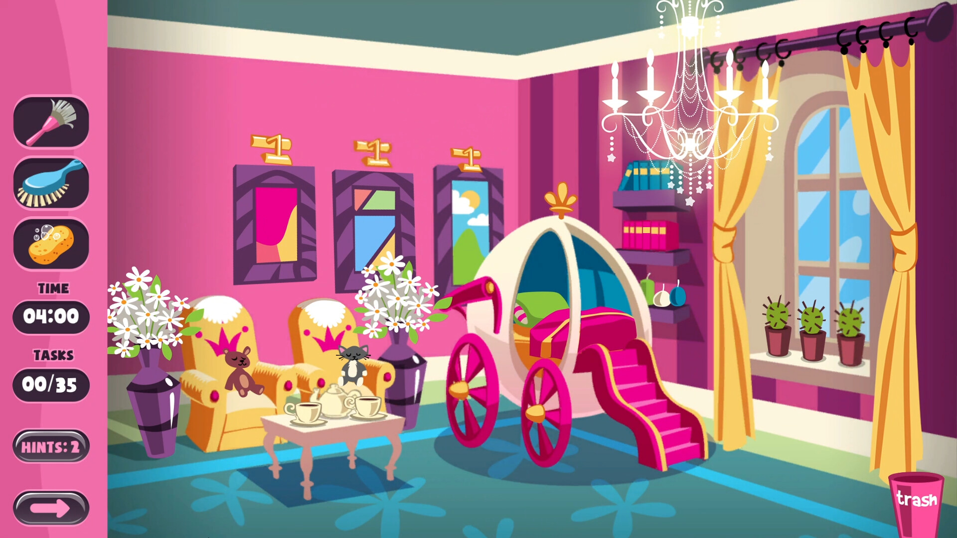 Home Cleaning: Cozy Baby Cleanup screenshot 2