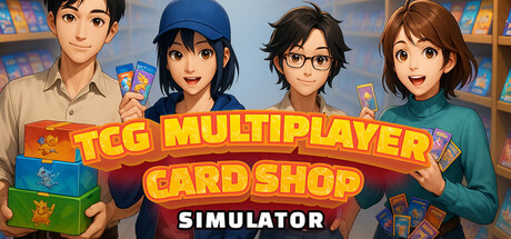 TCG Multiplayer Card Shop Simulator — Steam header