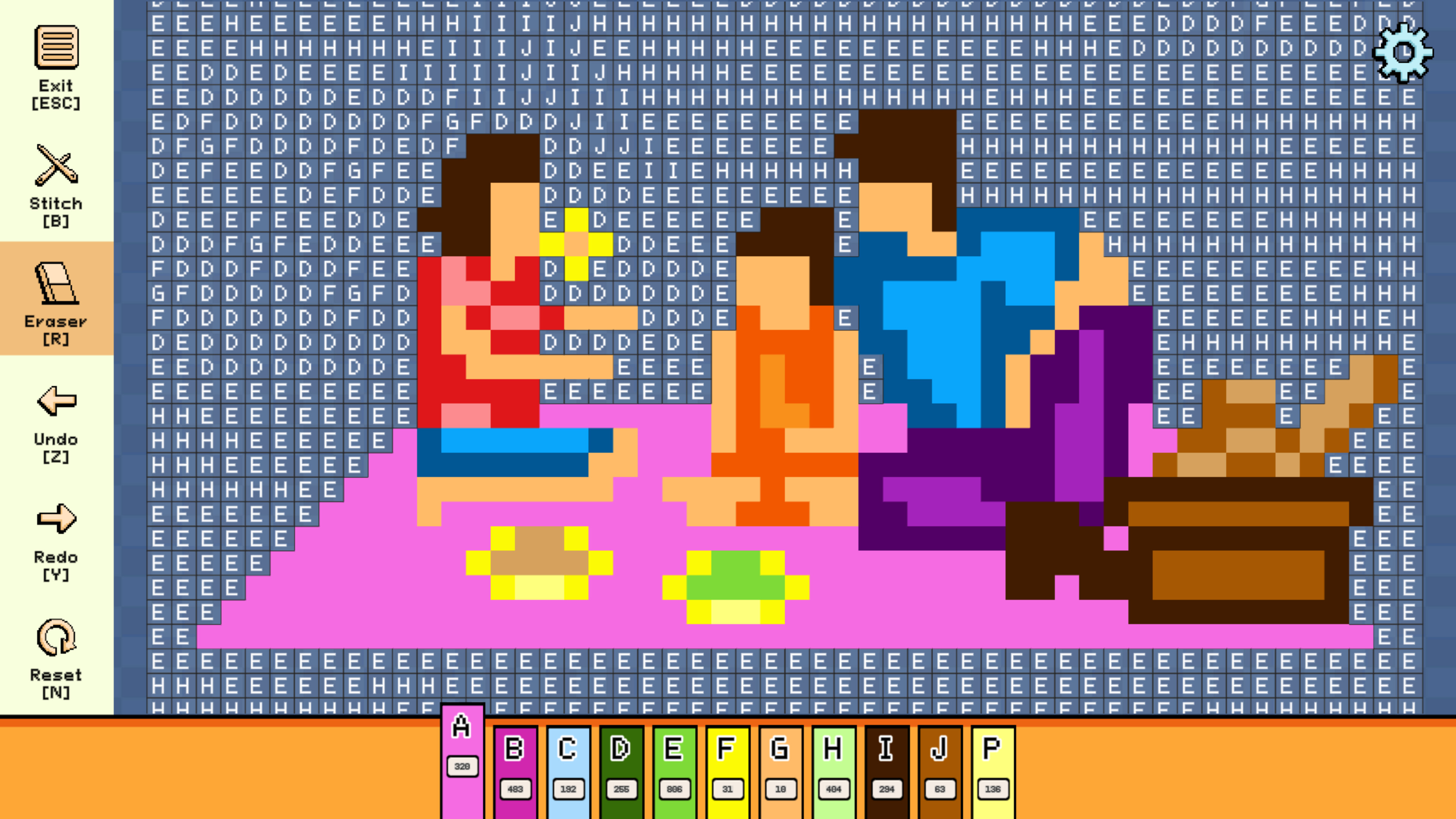 Pixel Cross Stitch - Spring Pack screenshot 2