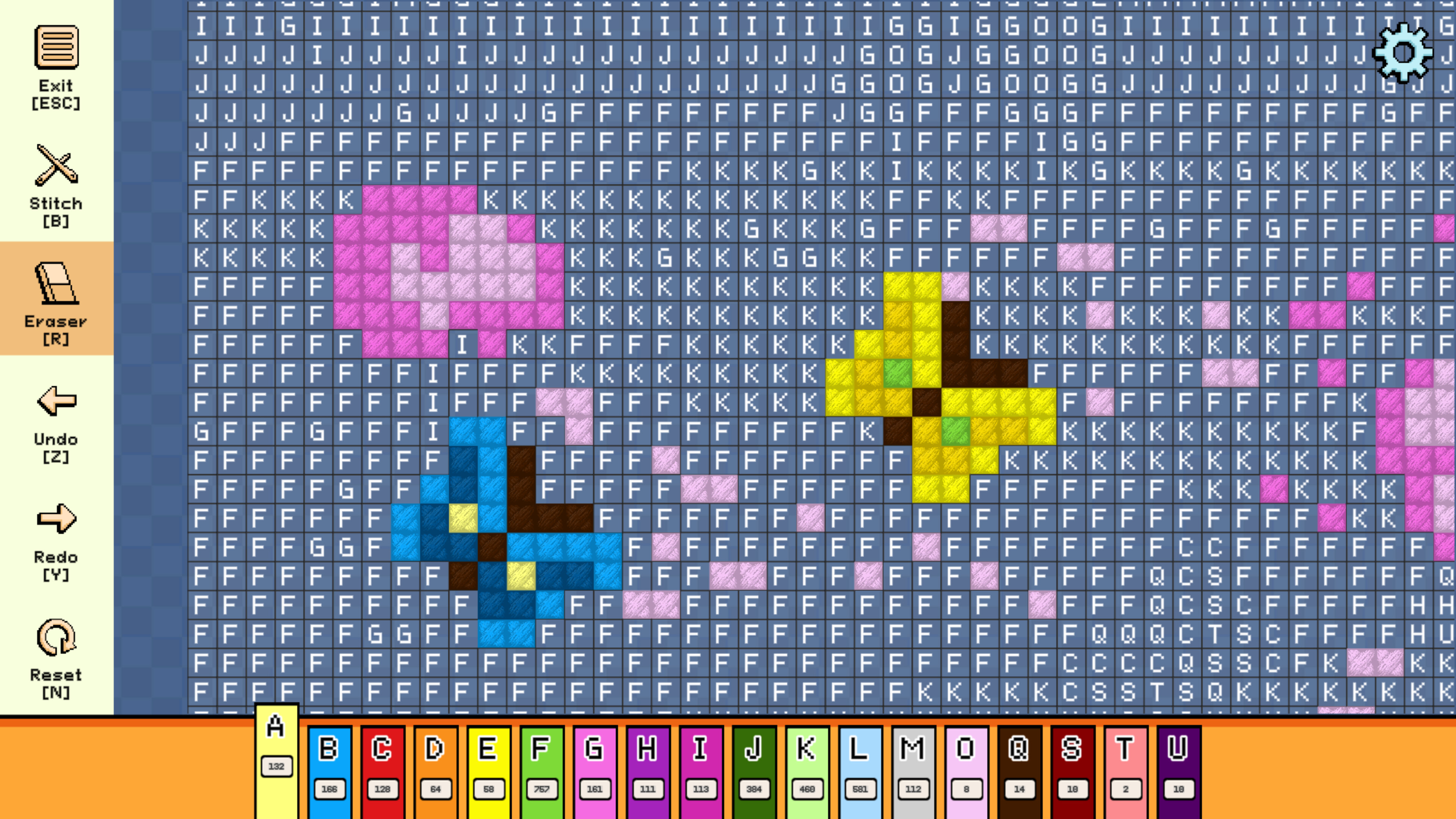 Pixel Cross Stitch - Spring Pack screenshot 3