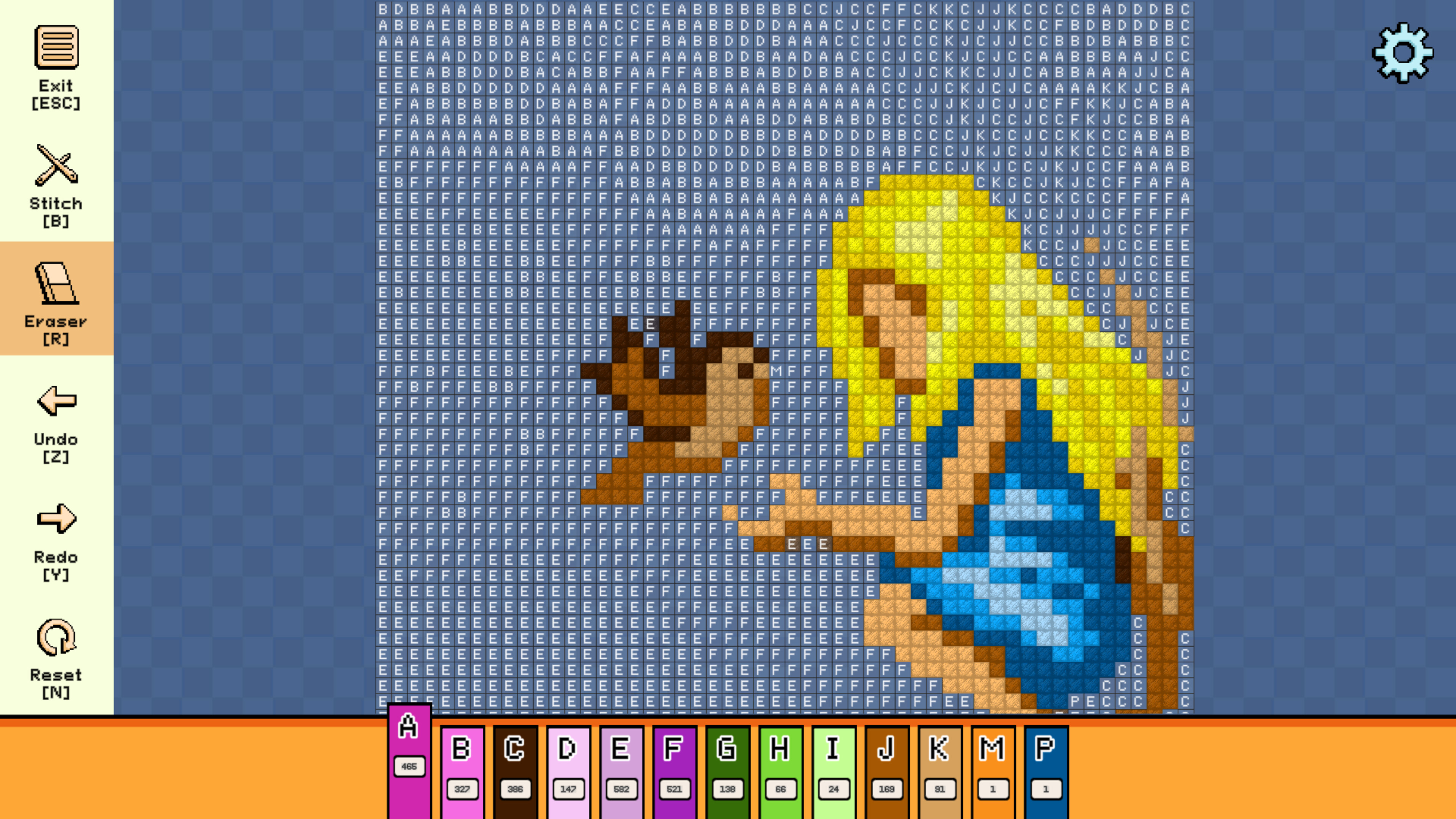 Pixel Cross Stitch - Spring Pack screenshot 1