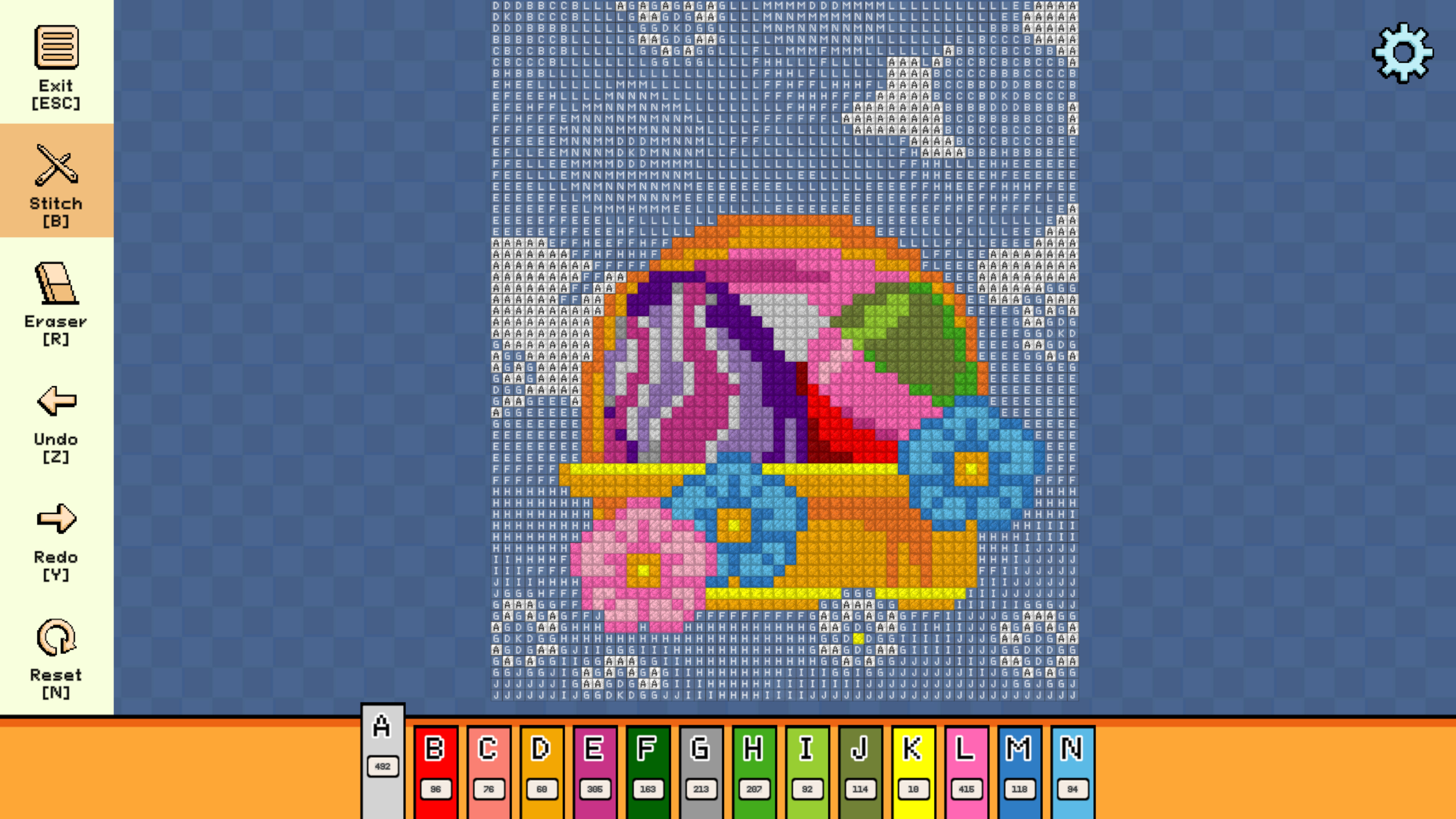 Pixel Cross Stitch - Easter Pack screenshot 4