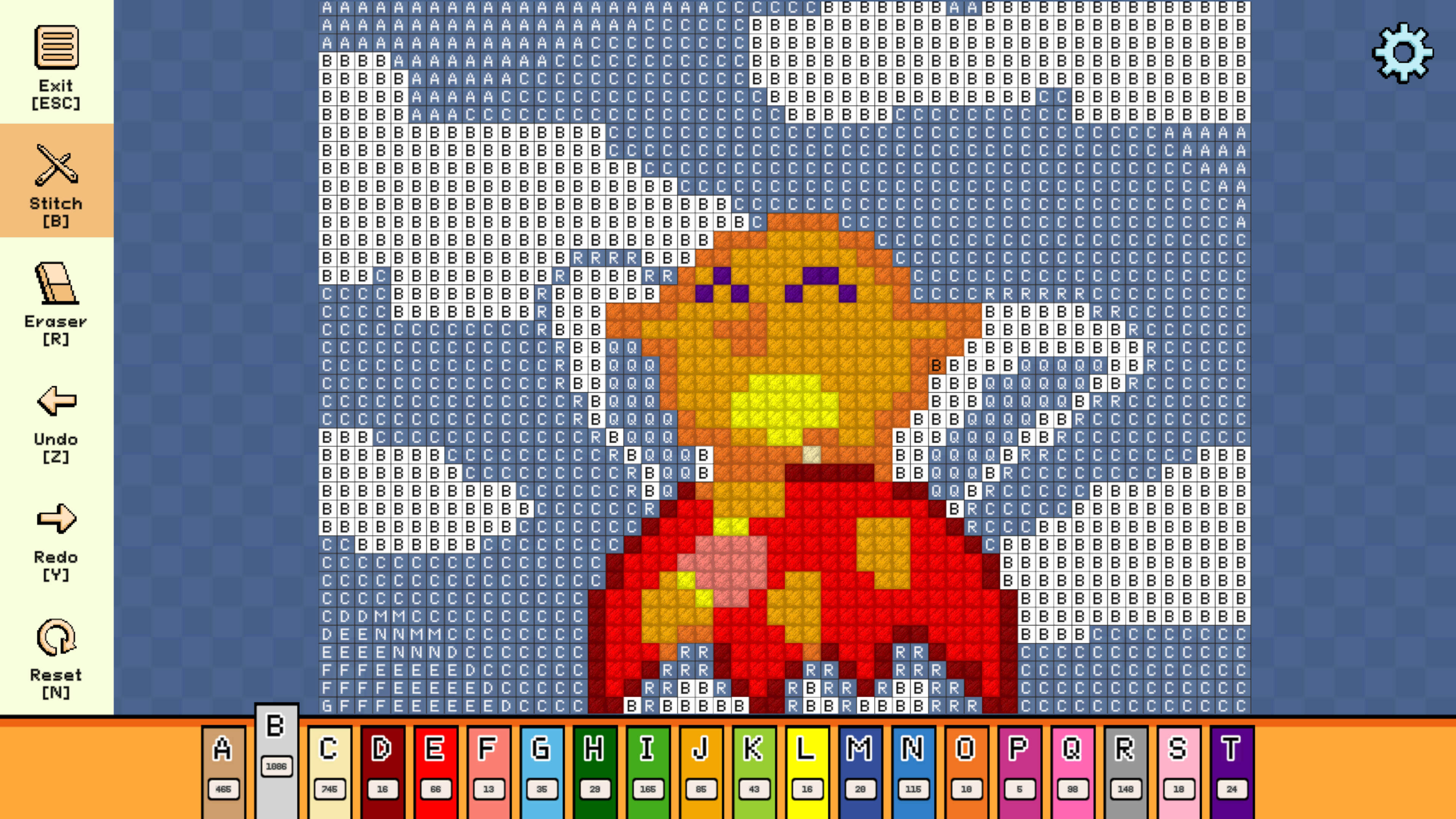 Pixel Cross Stitch - Easter Pack 2 screenshot 1
