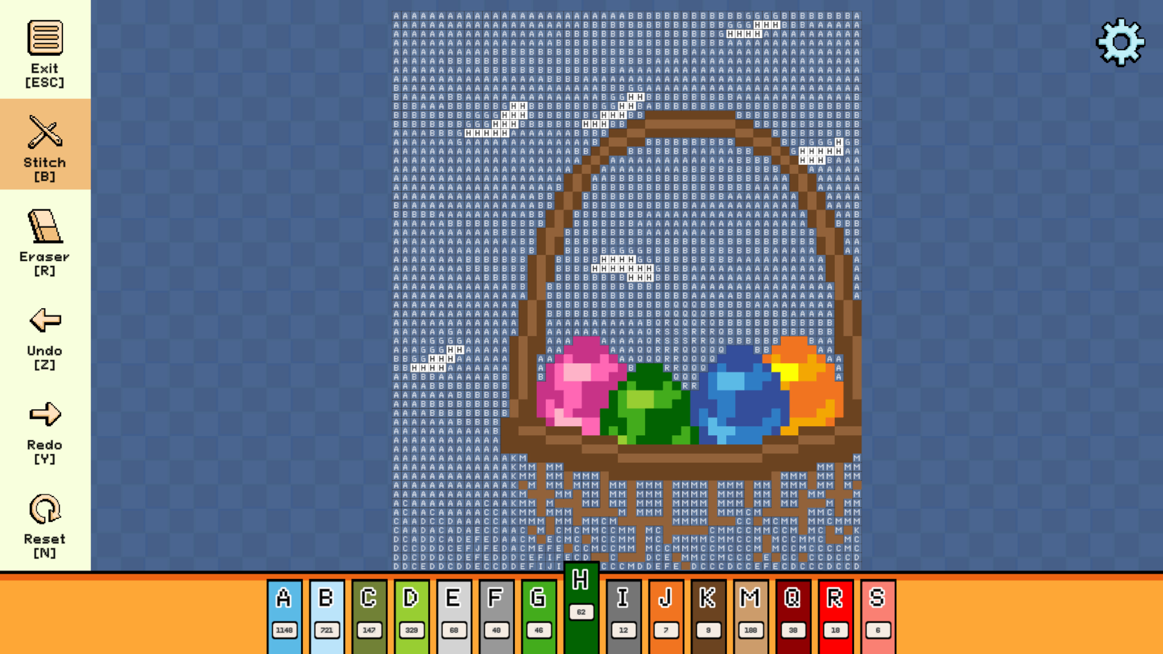 Pixel Cross Stitch - Easter Pack 2 screenshot 2