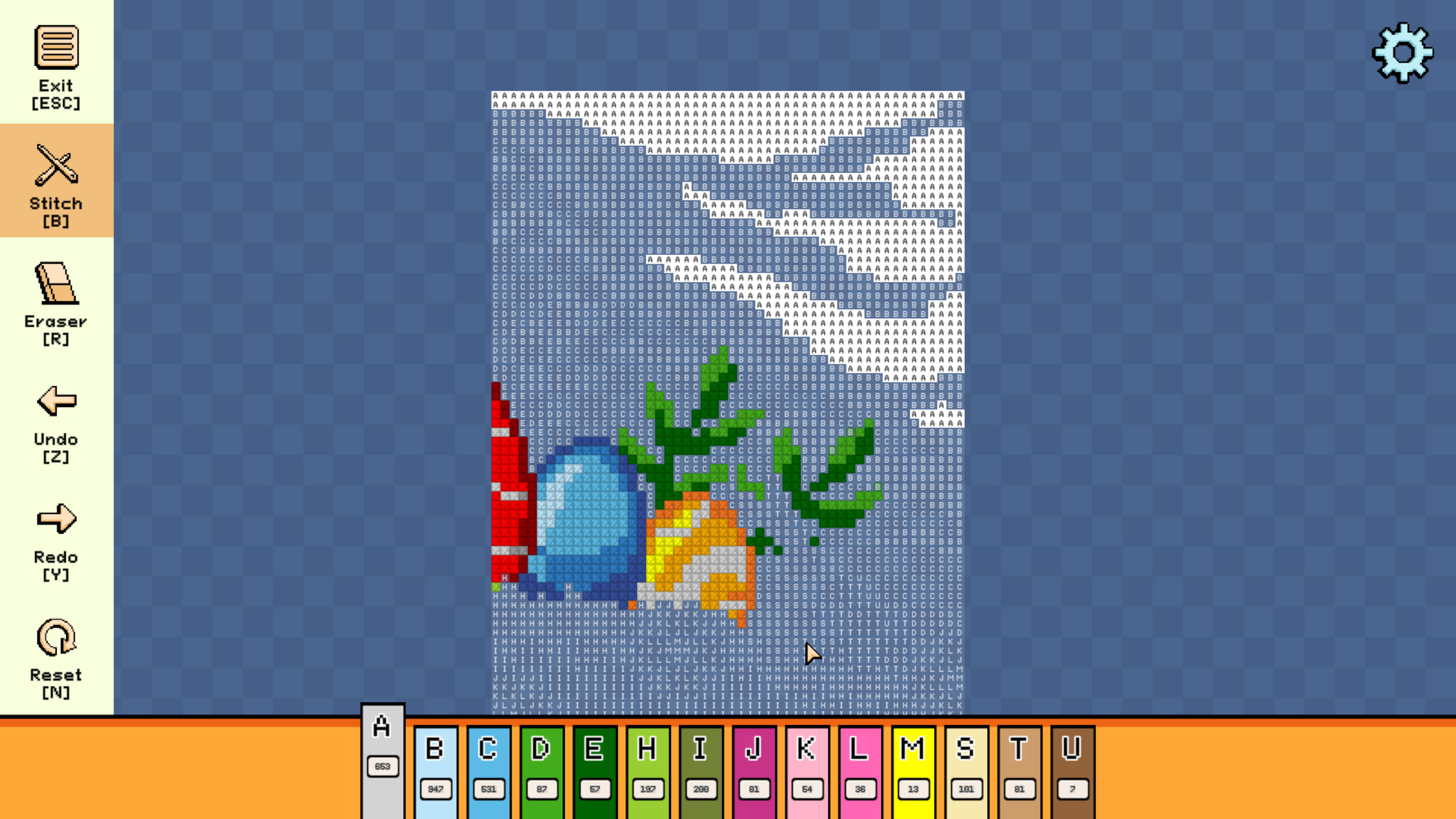 Pixel Cross Stitch - Easter Pack 3 screenshot 1