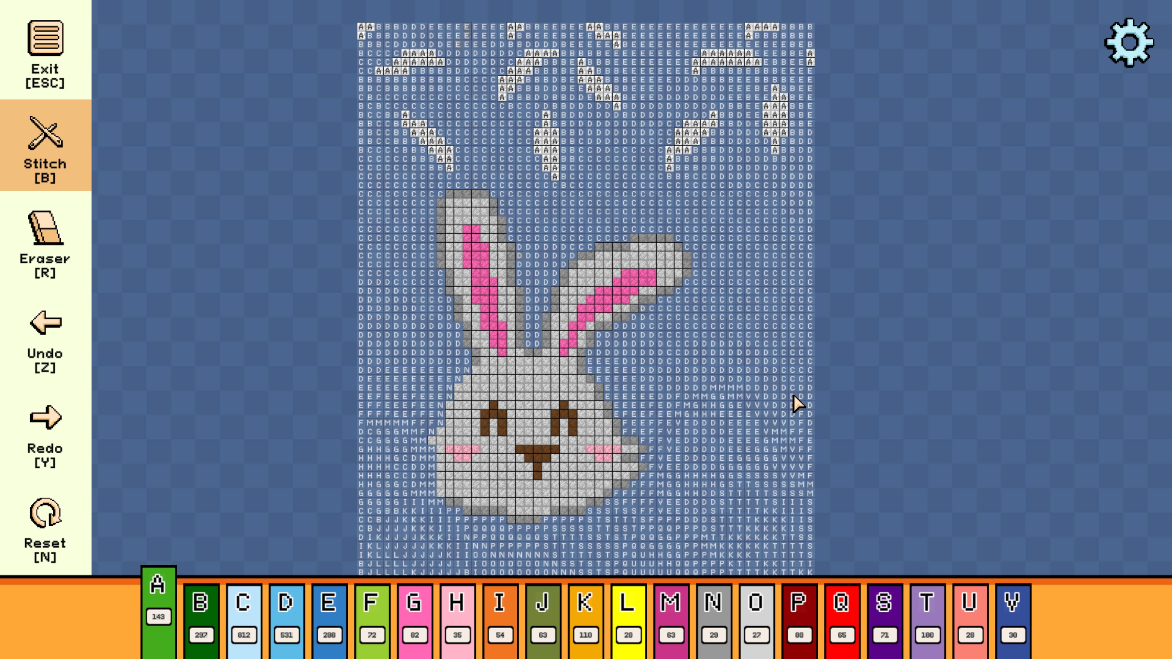 Pixel Cross Stitch - Easter Pack 3 screenshot 2