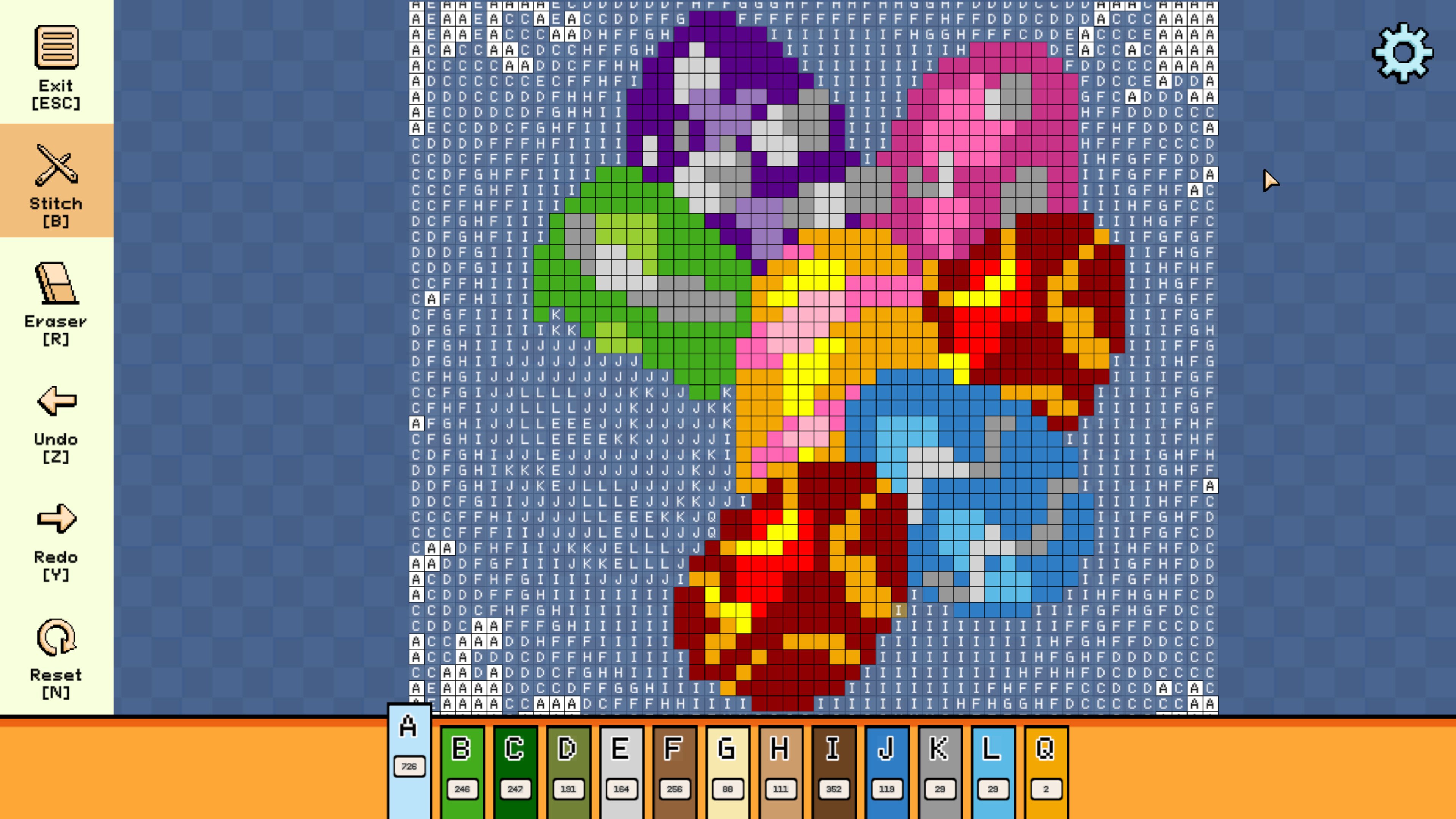 Pixel Cross Stitch - Easter Pack 3 screenshot 3
