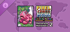 Pixel Cross Stitch - Menacing Monsters Pack 2