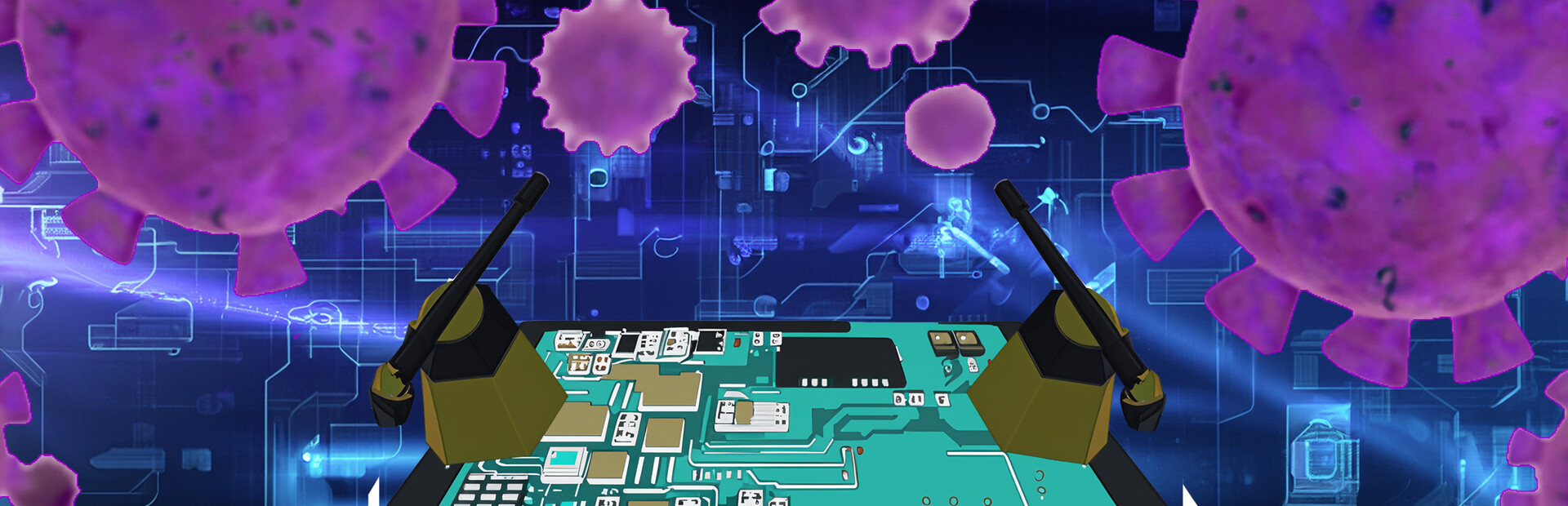 Tower defense for virus