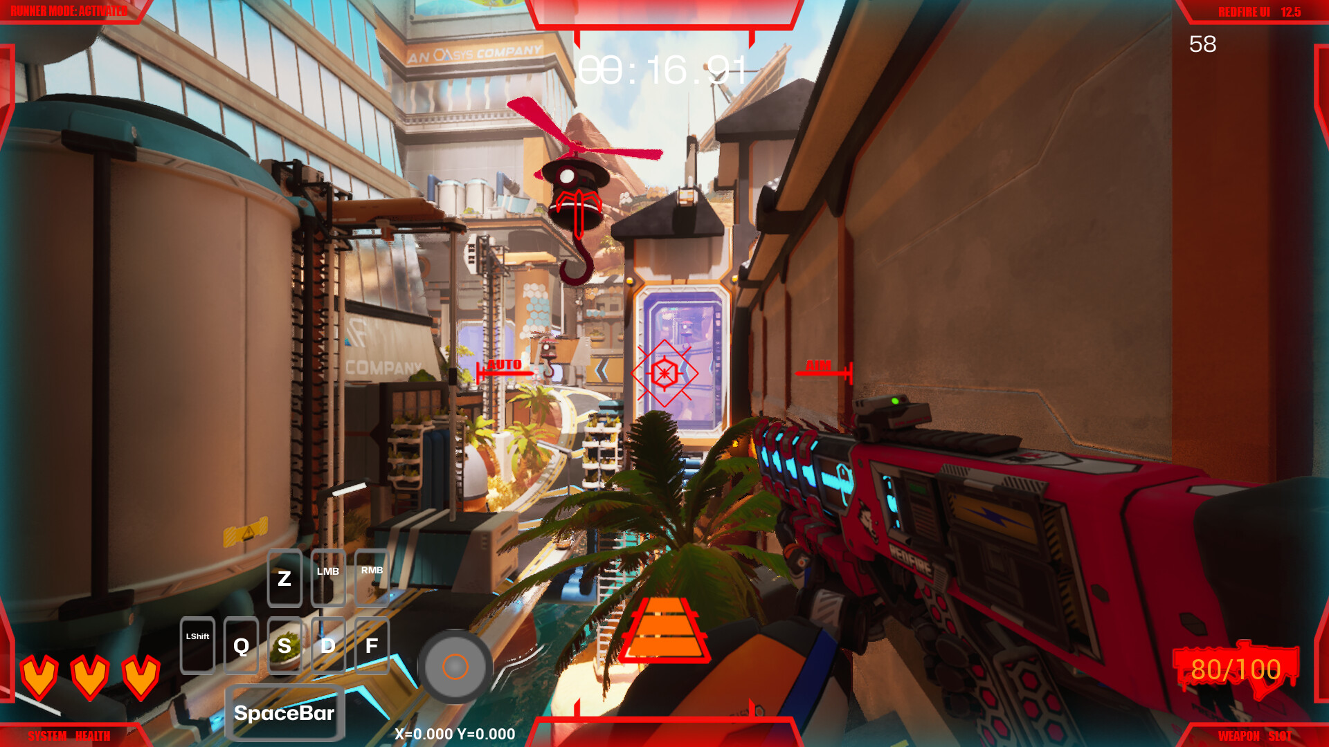 Oasys screenshot 2