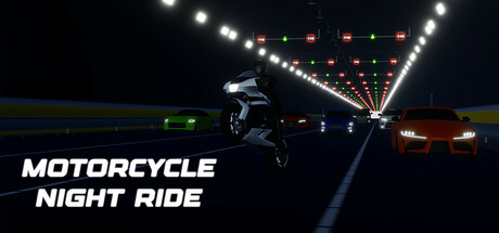 Motorcycle Night Ride Cover Image