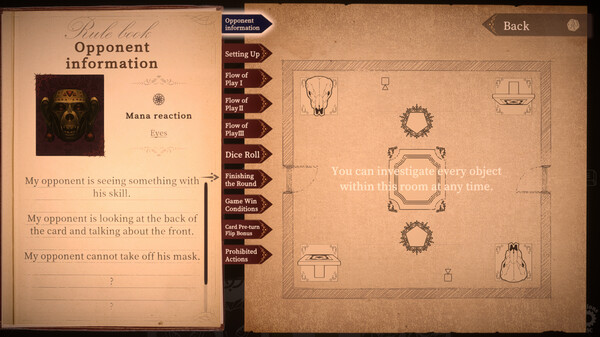 Dice Eater: A Supernatural Mystery Card Game screenshot