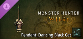 Monster Hunter Wilds - Pendant: Dancing Black Cat