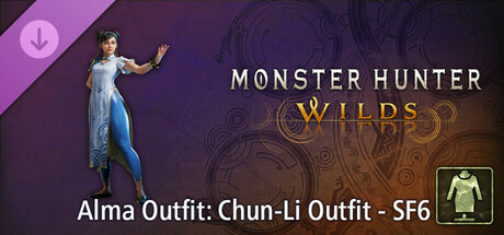 Monster Hunter Wilds - Kleidung für Alma: Chun-Li (SF6)