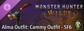 Monster Hunter Wilds - Alma Outfit: Cammy Outfit - SF6