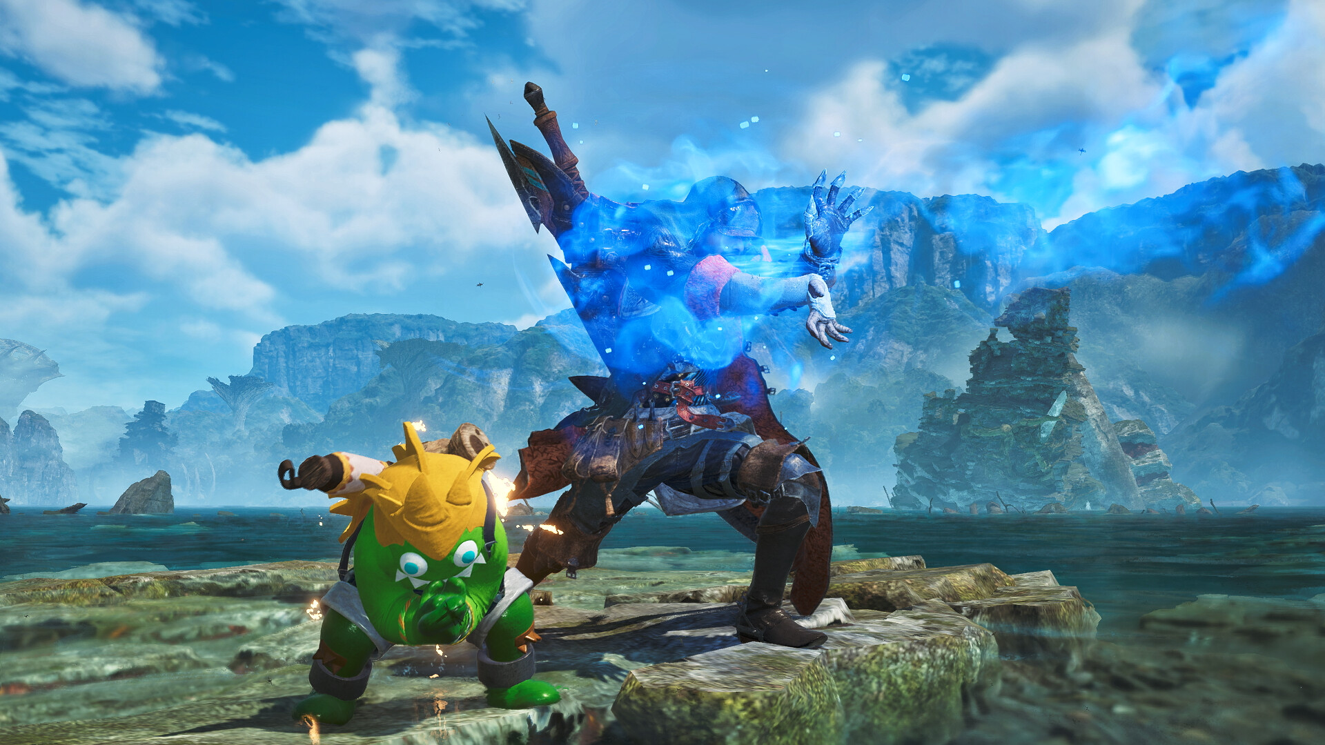 Monster Hunter Wilds - Gesture: SF6 Hadoken screenshot 1