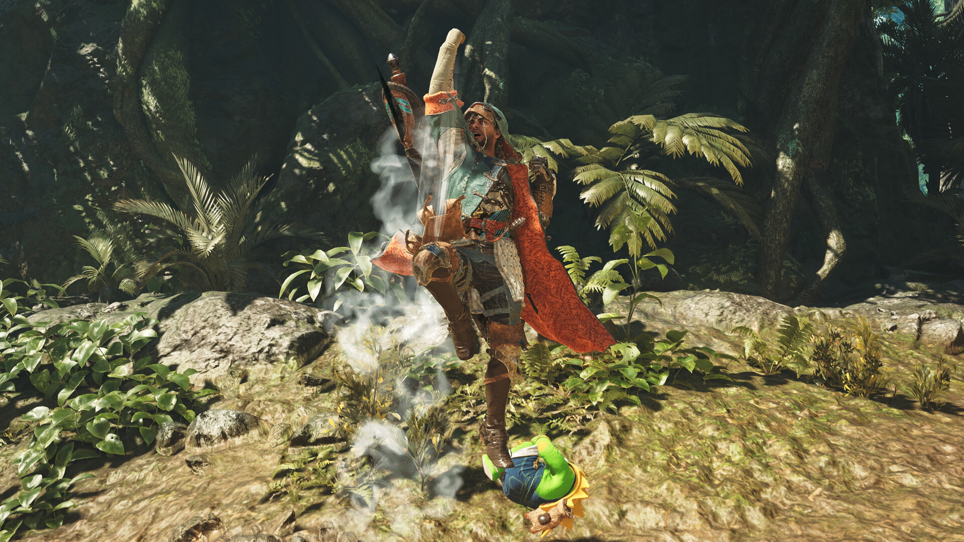 Monster Hunter Wilds - Gesture: SF6 Shoryuken screenshot 1