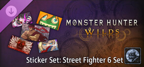 Monster Hunter Wilds - Sticker Set: Street Fighter 6 Set