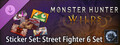 Monster Hunter Wilds - Sticker Set: Street Fighter 6 Set