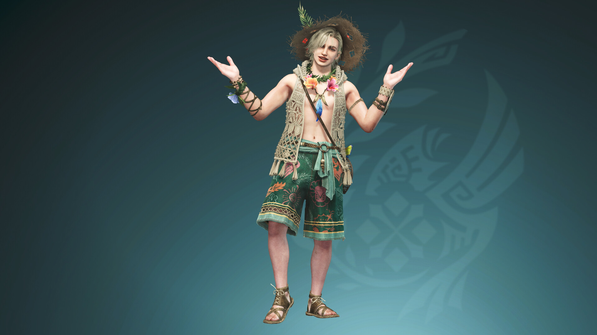 Monster Hunter Wilds - Erik Outfit: Summer Hat screenshot 1