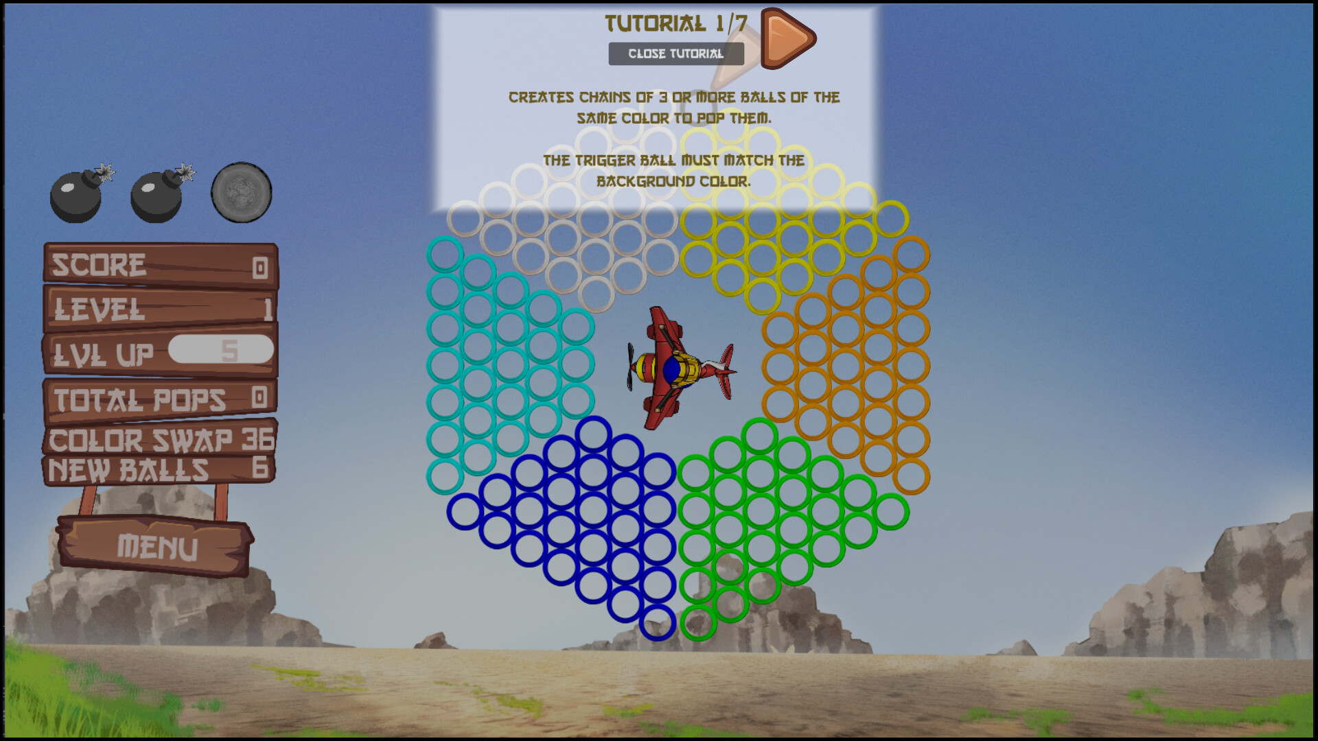 Orbital Cascade screenshot 2