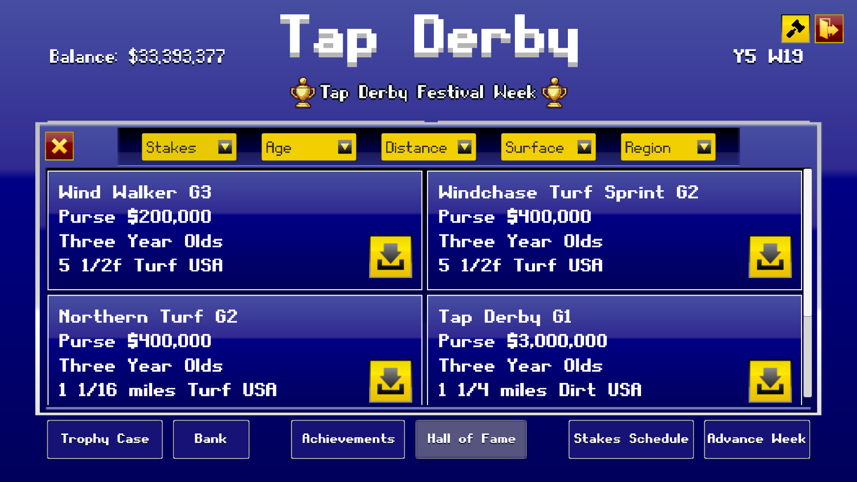 Tap Derby screenshot 8
