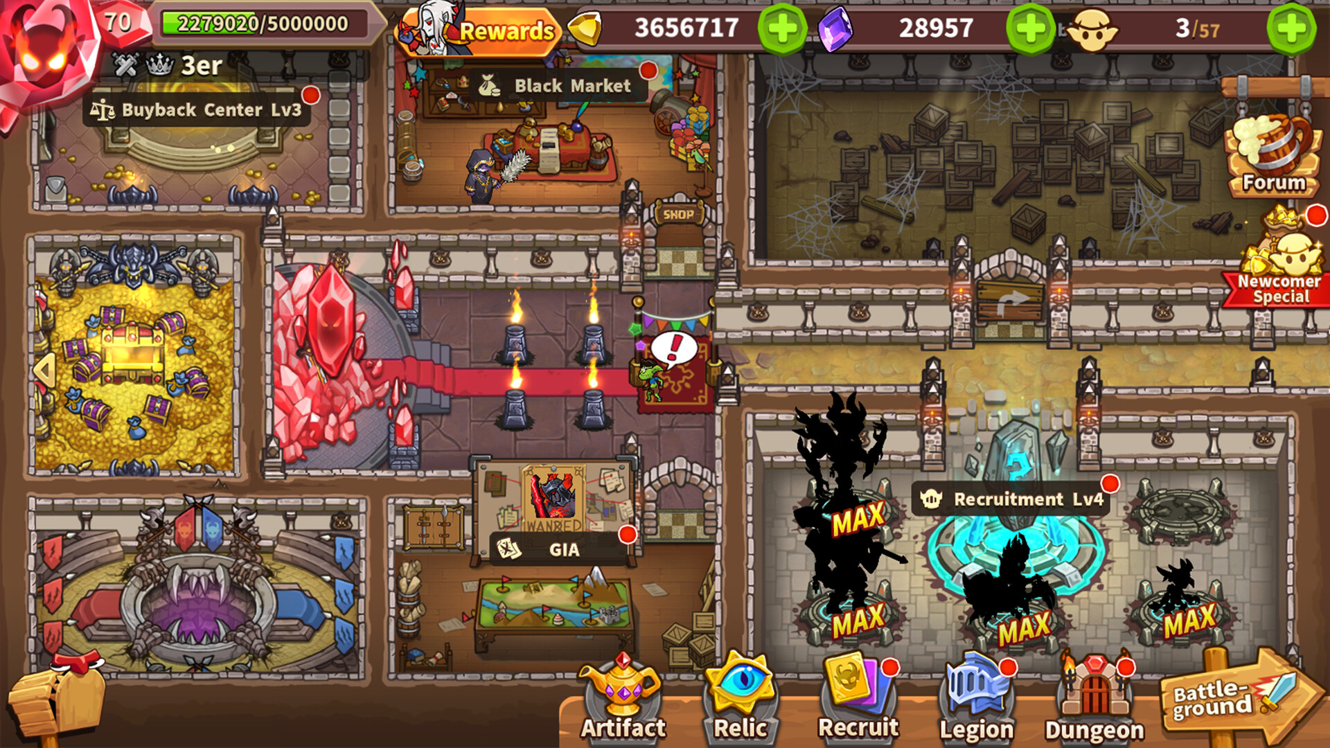 Idle Legion screenshot 3
