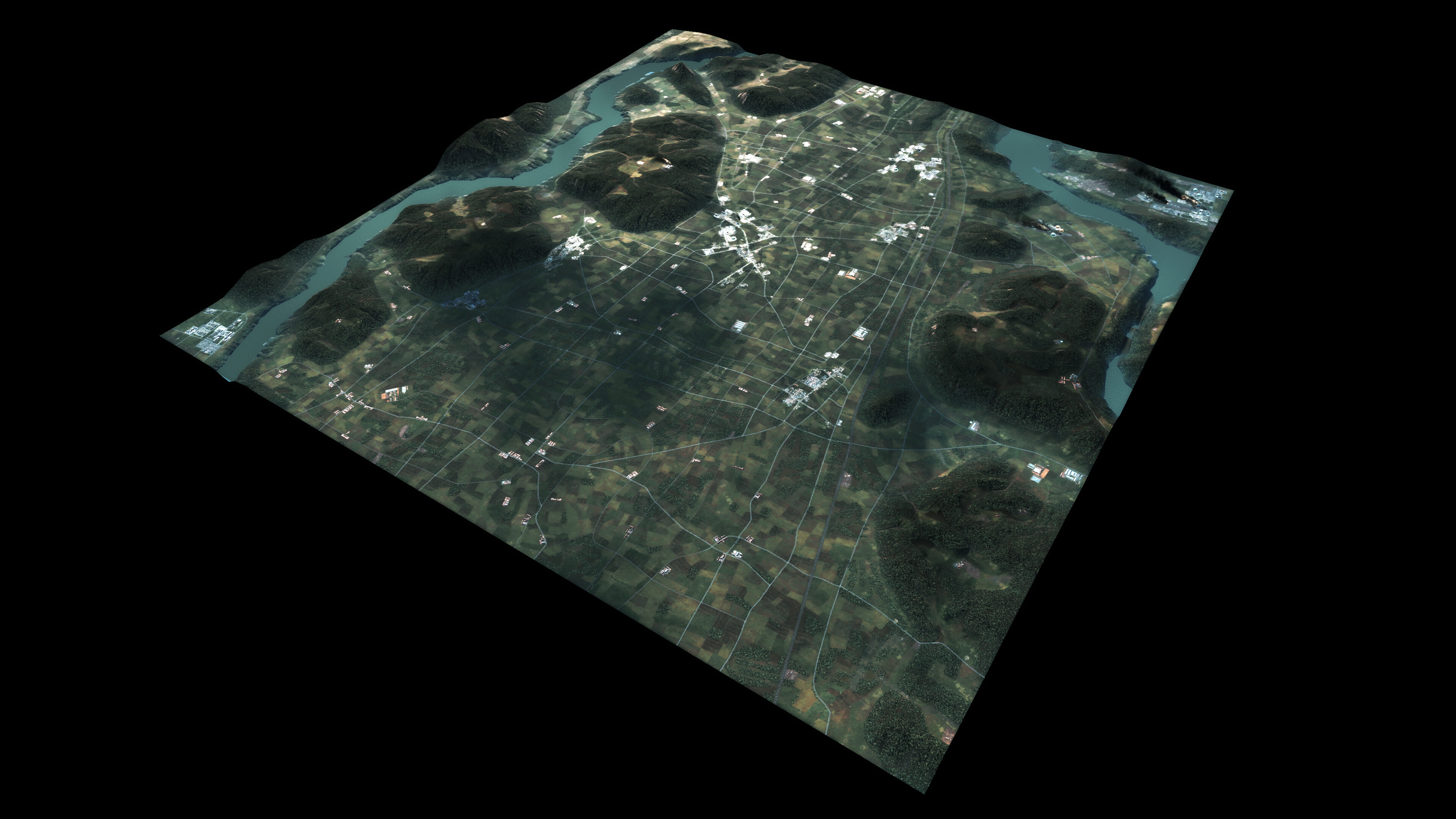 WARNO -RP #5 - Valley map screenshot 1