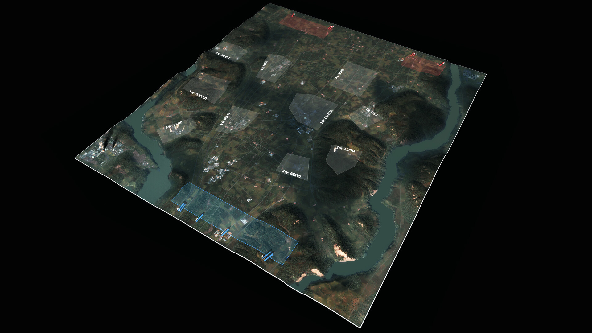 WARNO -RP #5 - Valley map screenshot 9