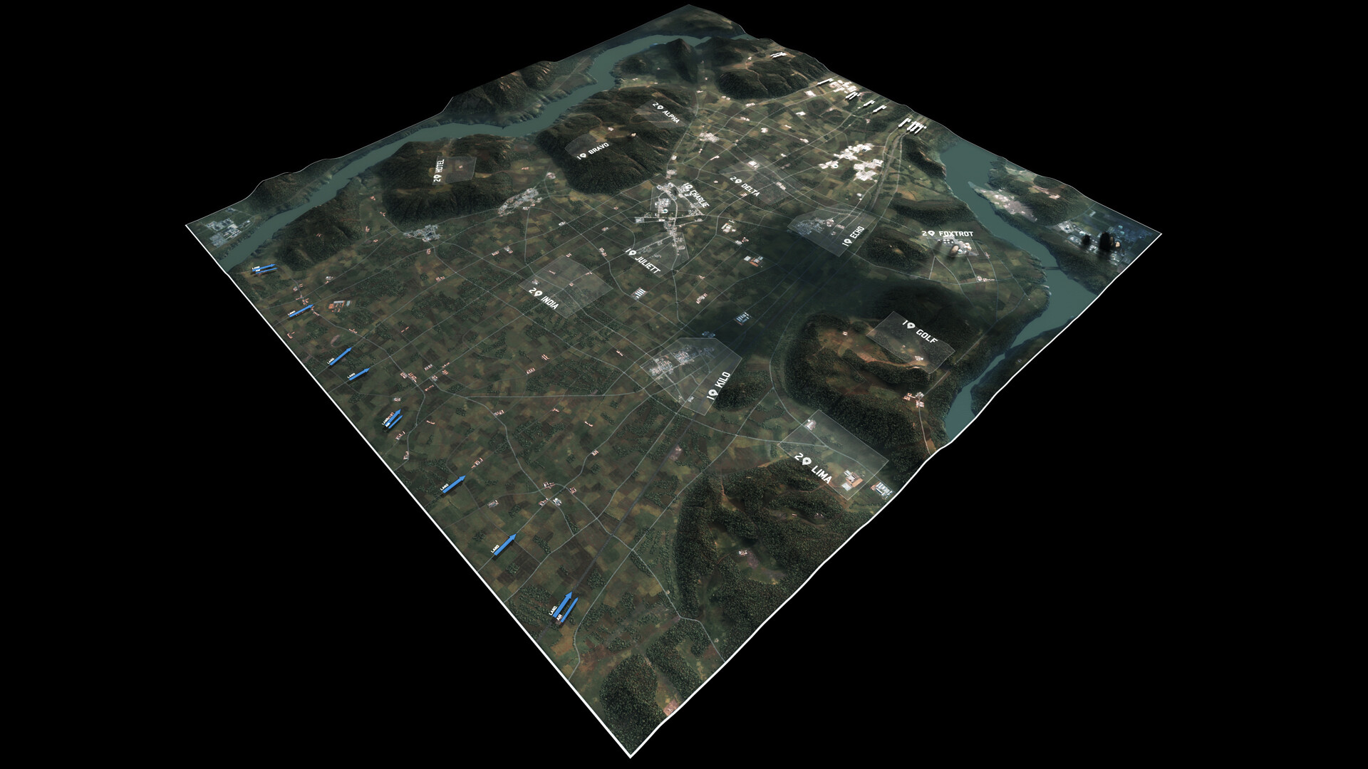 WARNO -RP #5 - Valley map screenshot 10