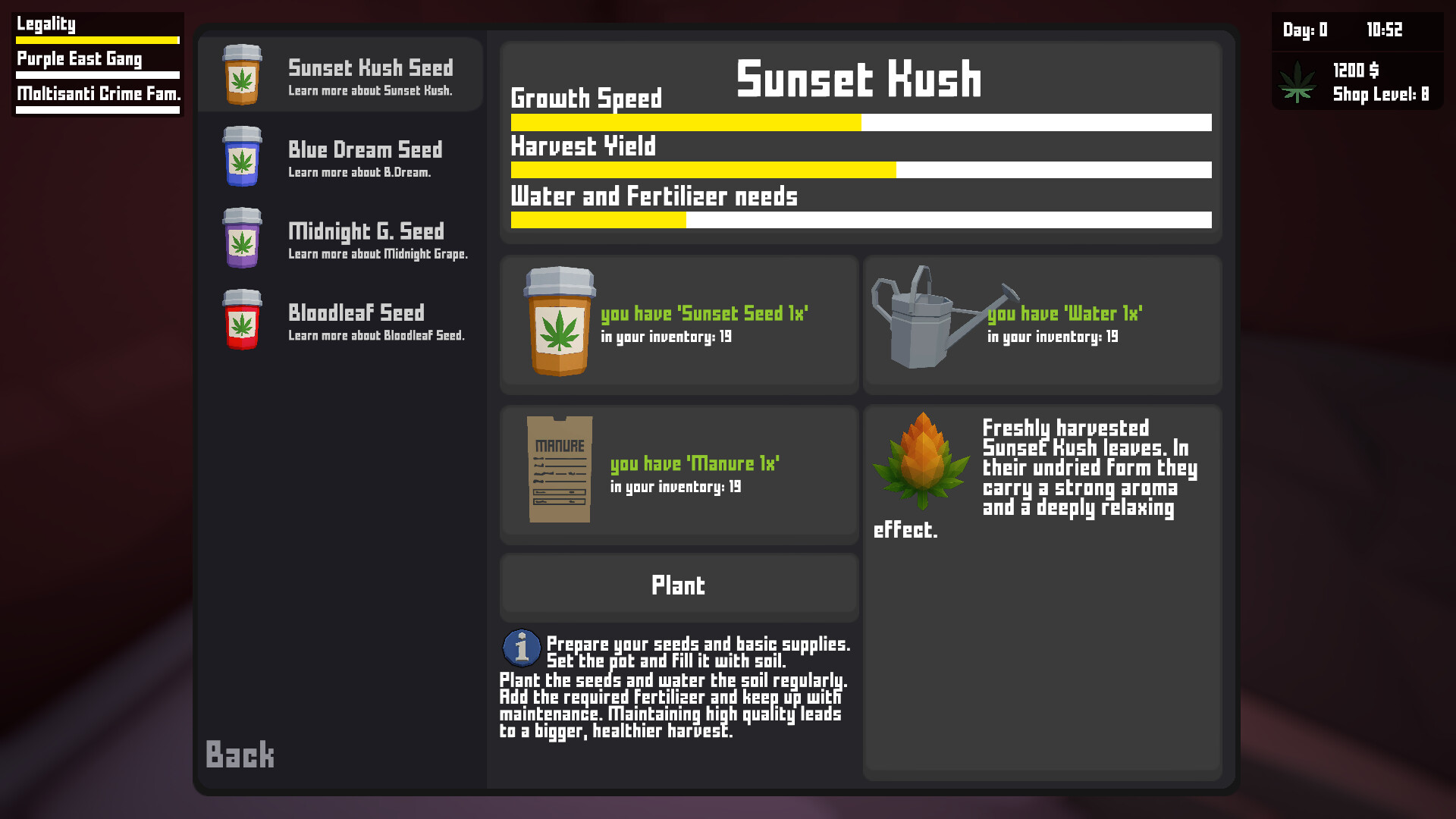 Weed Store Simulator screenshot 1