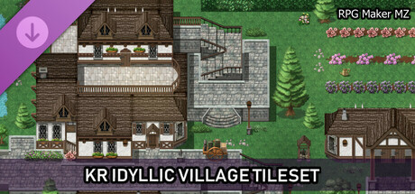 RPG Maker MZ - KR Idyllic Village Tileset